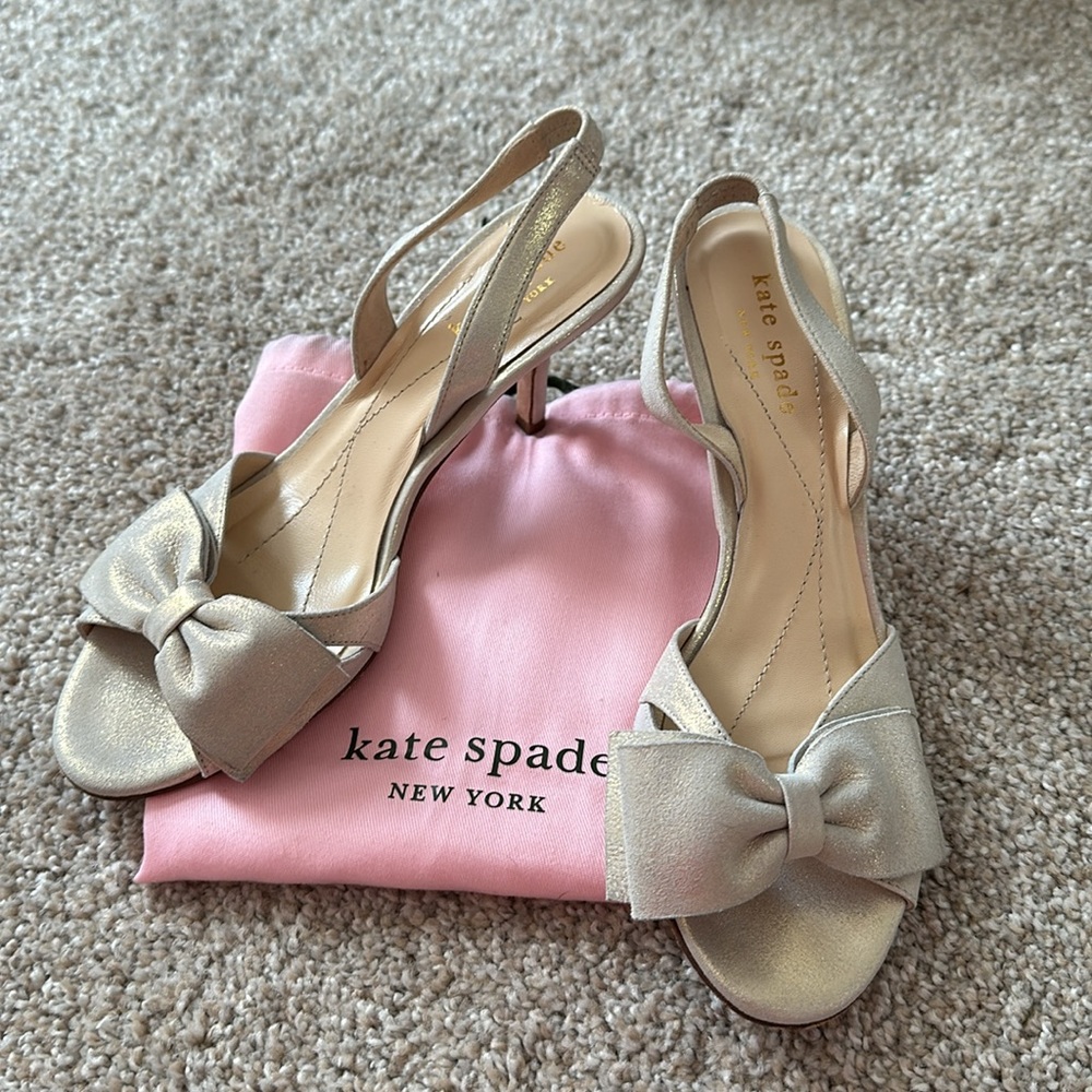 EUC Kate Spade sling backs